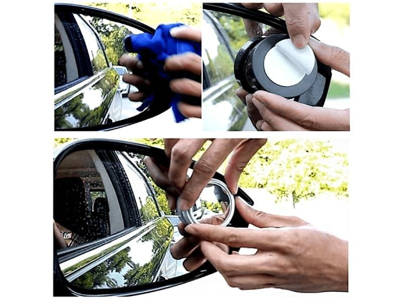 🚗 Blind Spot Mirror (2PCS) | Safer Driving with Wide-Angle View