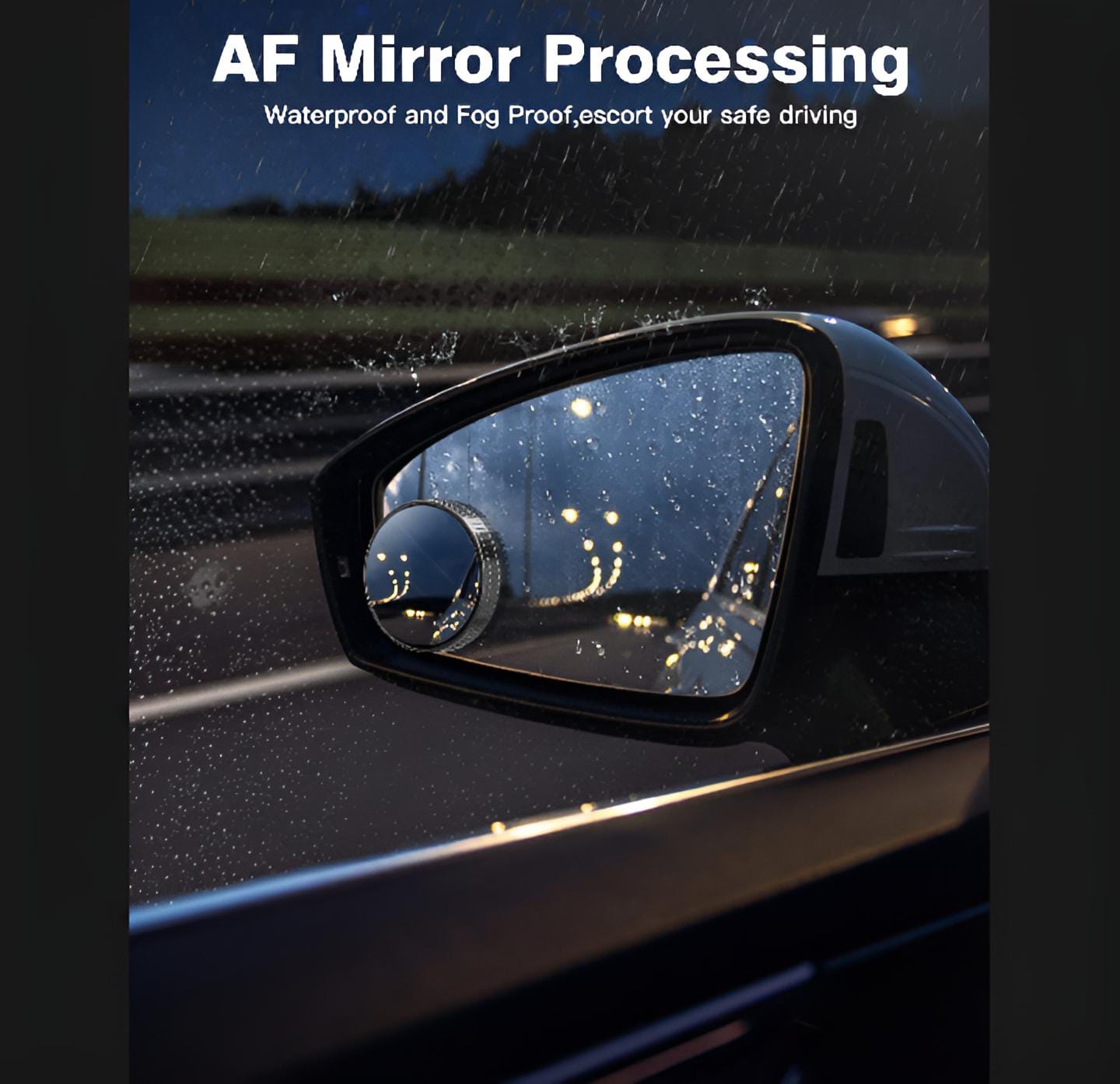 🚗 Blind Spot Mirror (2PCS) | Safer Driving with Wide-Angle View